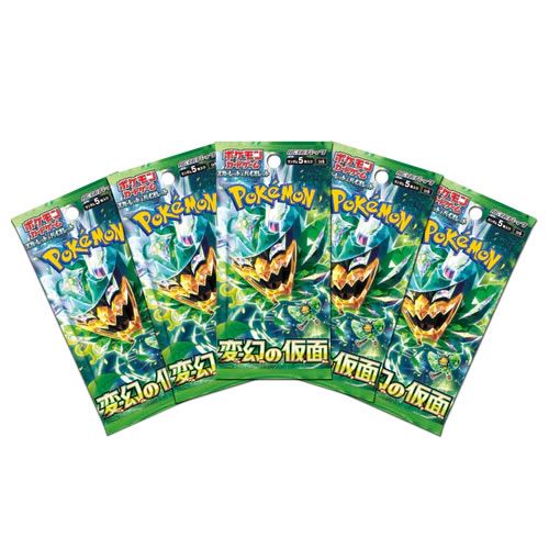 Pokémon - Display Mask of Change 5 Karten - Japanische Ausgabe (30 Stück)