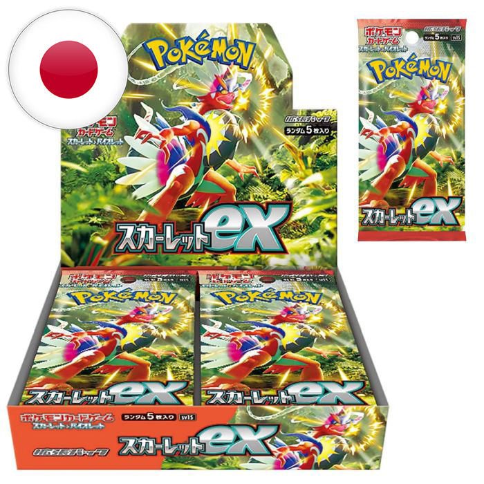 Pokémon - Display Scarlet ex 5 carte - Edizione Giapponese (30 pezzi)