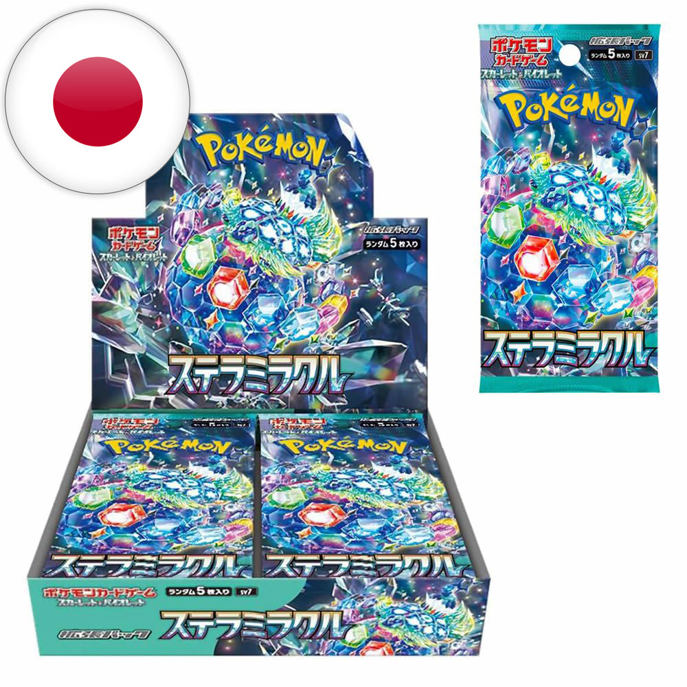 Pokémon - Display Stellar Miracle 5 carte - Edizione Giapponese (30 pezzi)