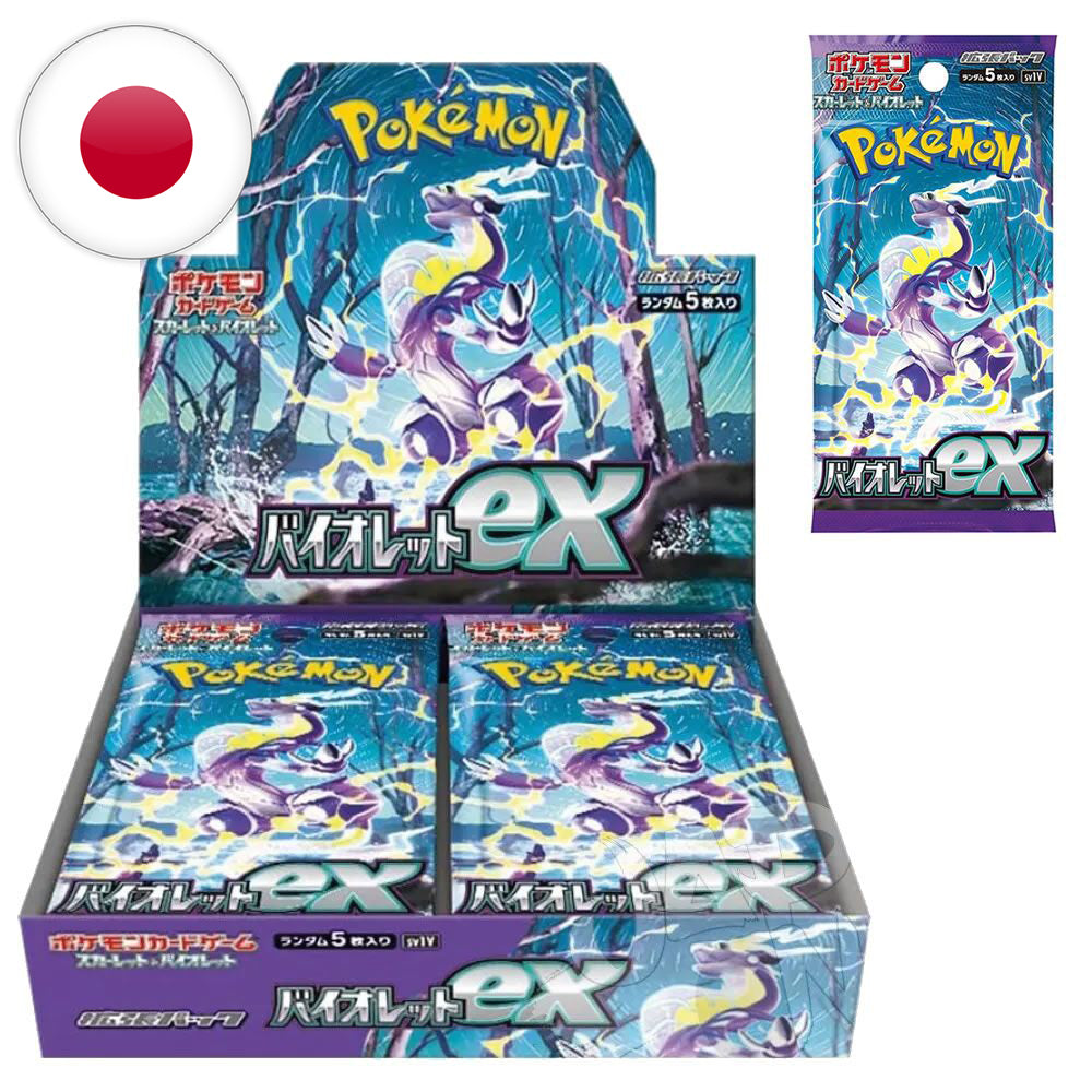 Pokémon - Display Violet ex 5 carte - Edizione Giapponese (30 pezzi)