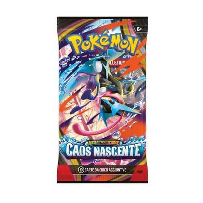 Bustine singole Pokémon ITA Sigillate - 10 Carte da Gioco espansioni in Italiano