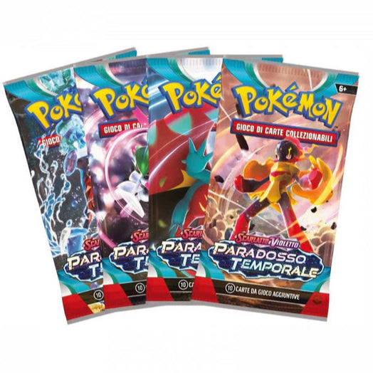 Bustine singole Pokémon ITA Sigillate - 10 Carte da Gioco espansioni in Italiano