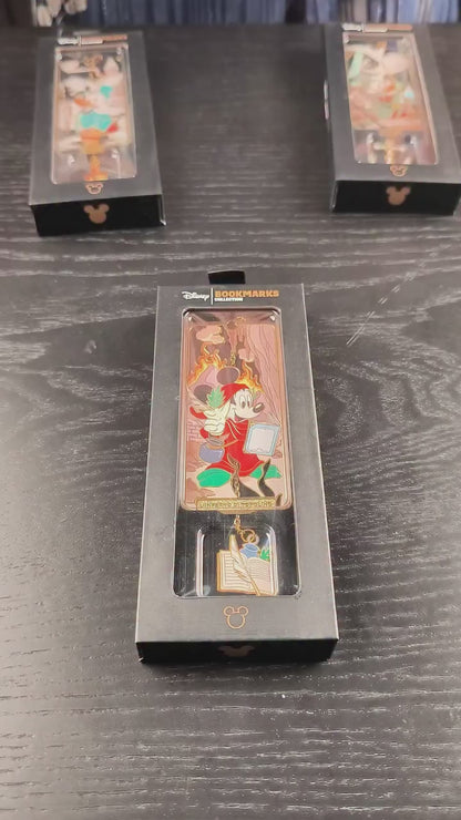 Disney Bookmarks Collection - Segnalibri dorati in metallo da Collezione 2026