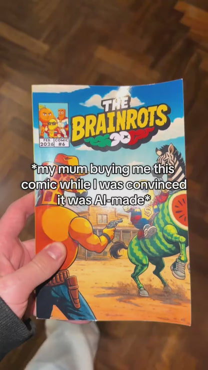 Fumetto The Brainrots n. 6 (Febbraio 2026)