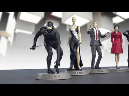 Collezione : Il mondo di DIABOLIK - personaggi  3D - scala 1:12 (Hachette 2018)