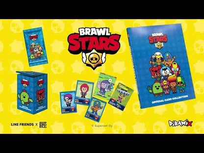 BRAWL STARS Kartenalbum und/oder Set mit versiegelten Paketen – Serie 2 (2024)