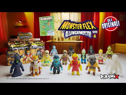 MONSTER FLEX Personnages Série 4 (2021) Monsterflex les Monstres Extensibles Monstres Extensibles