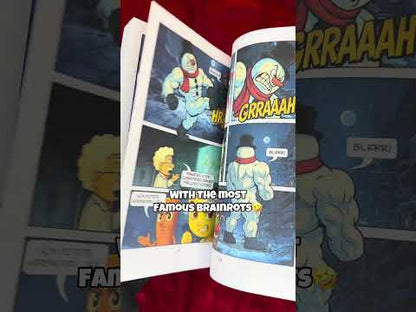 Fumetto THE BRAINROTS - n. 4 (Dicembre 2025) - Edizione Speciale con 2 Cover Natalizie