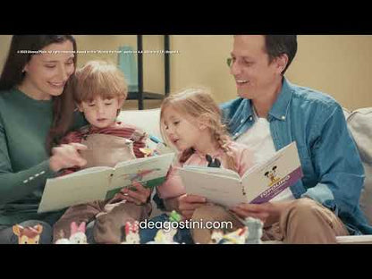 Libro i miei piccoli amici Disney con Statua di Topolino Collezione De Agostini