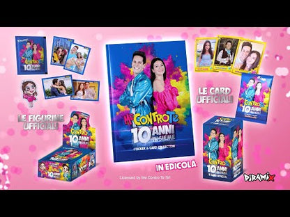 Set Album Me Against You 10 ANS ENSEMBLE 2024 HIM et SOFI Packs de cartes autocollantes