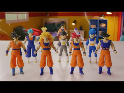 DRAGONBALL Super ausziehbare 3D-Actionfigur Monsterflex Goku Manga-Charaktere