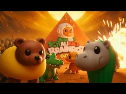Skifidol Italian Brainrot - mini Cuties 3D - Serie 1 - Scegli il tuo Personaggio