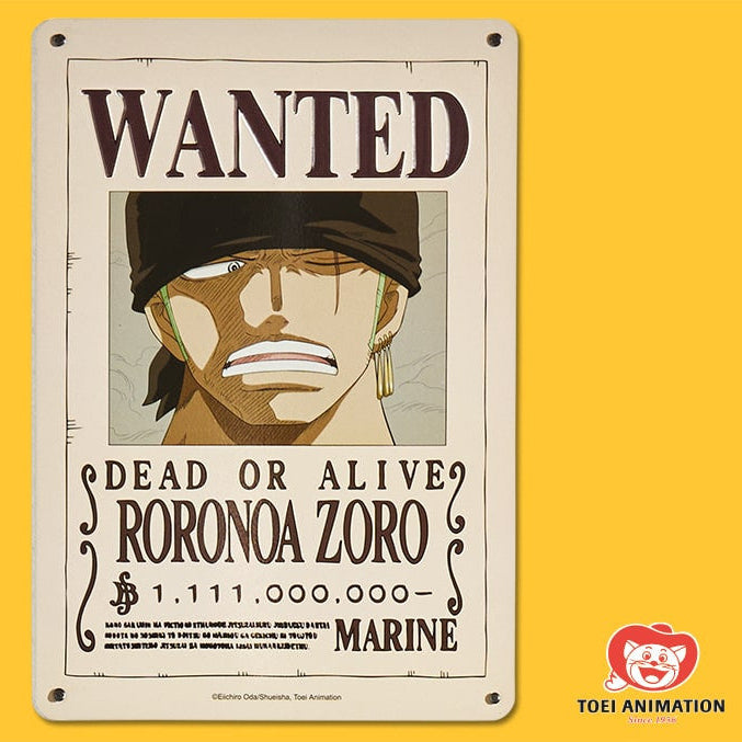 The Treasures of "One Piece" 3D Embossed Metal Poster (TV Sorrisi 2025)