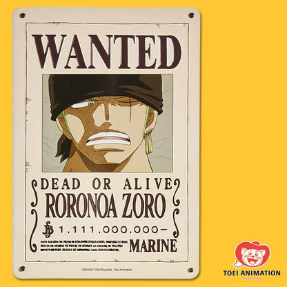 The Treasures of "One Piece" 3D Embossed Metal Poster (TV Sorrisi 2025)