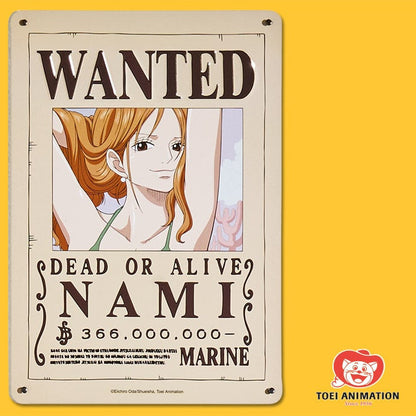 The Treasures of "One Piece" 3D Embossed Metal Poster (TV Sorrisi 2025)