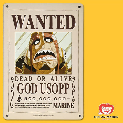 The Treasures of "One Piece" 3D Embossed Metal Poster (TV Sorrisi 2025)