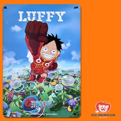 The Treasures of "One Piece" 3D Embossed Metal Poster (TV Sorrisi 2025)
