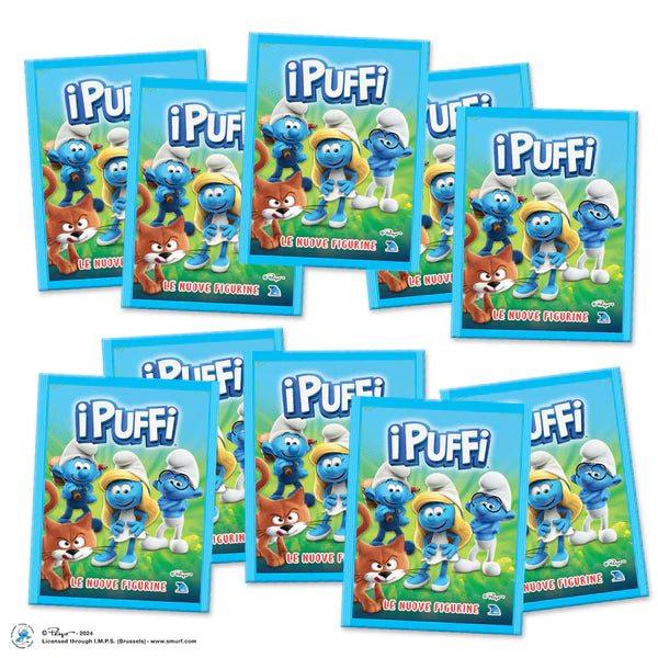Figurine 2024 I Puffi - 30 bustine - 150 figurine