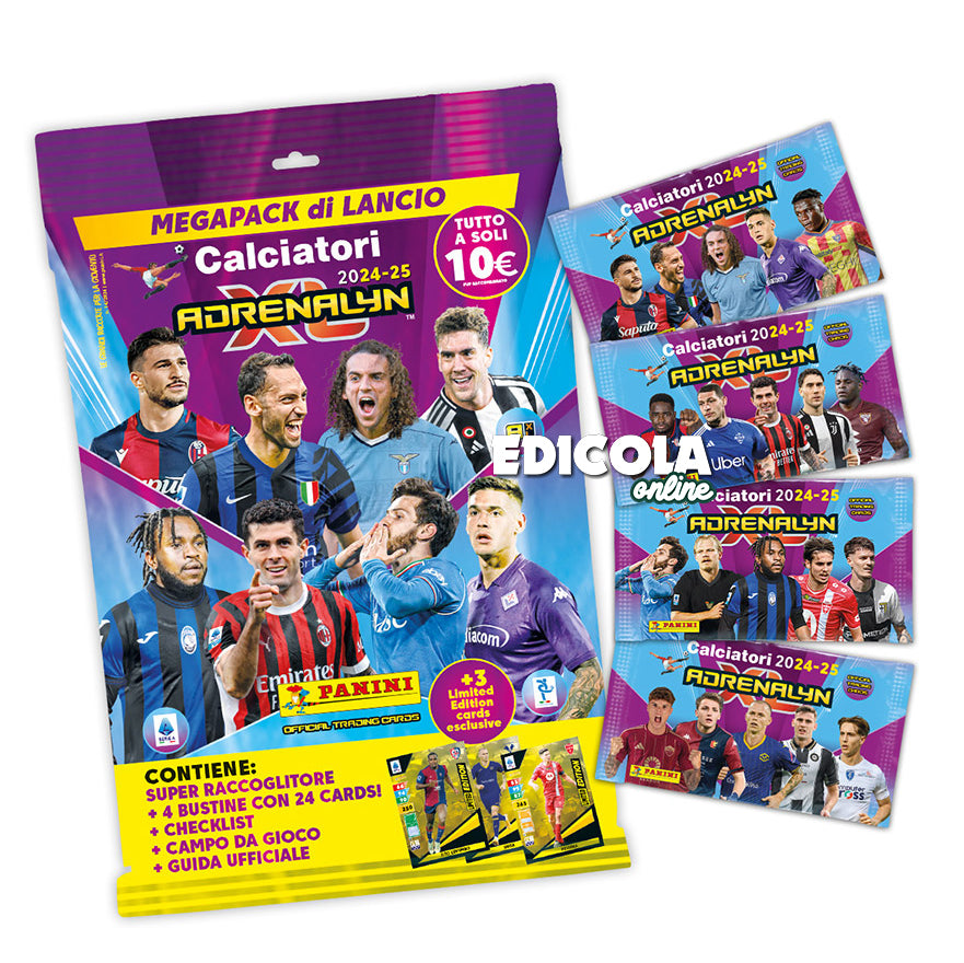 Starter Pack Footballeurs PANINI Card Adrenalyn XL 2024-25
