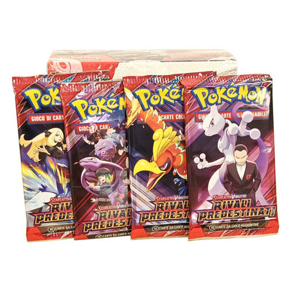 Bustine singole Pokémon ITA Sigillate - 10 Carte da Gioco espansioni in Italiano