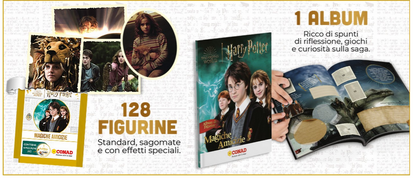 Album e/o bustine di figurine Harry Potter - Magiche Amicizie Conad 2022