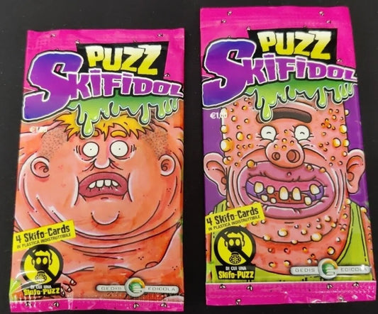 Skifidol Puzz - Bustina Singola Sigillata (Vintage da Collezione)- Prima Edizione 2008