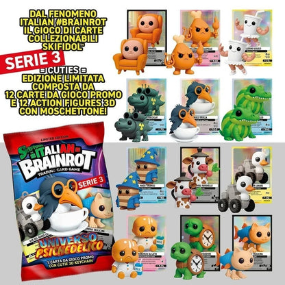 Skifidol Italian Brainrot - Serie 3 Cuties 3D 2025