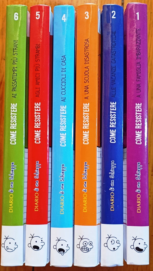 Collezioni Libri DIARIO DI UNA SCHIAPPA - Edizione COME RESISTERE