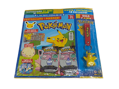 Pokémon Il Mio Primo Giornalino dei Pokémon 15 - Scegli con Portachiavi e/o Bustine Buio Pesto