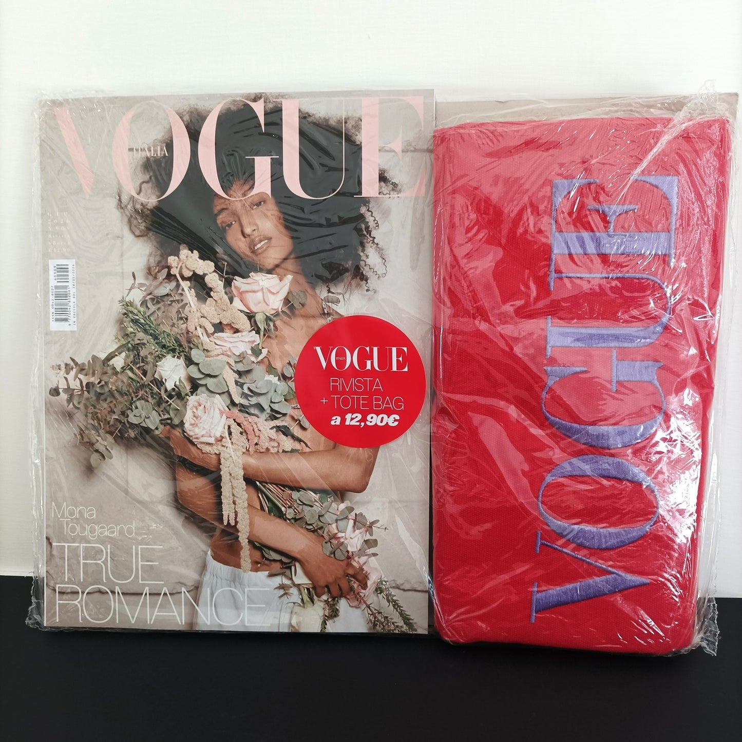 Lot de 6 couvertures par VOGUE ITALIA - 6 couvertures de collection pour le 60ème anniversaire
