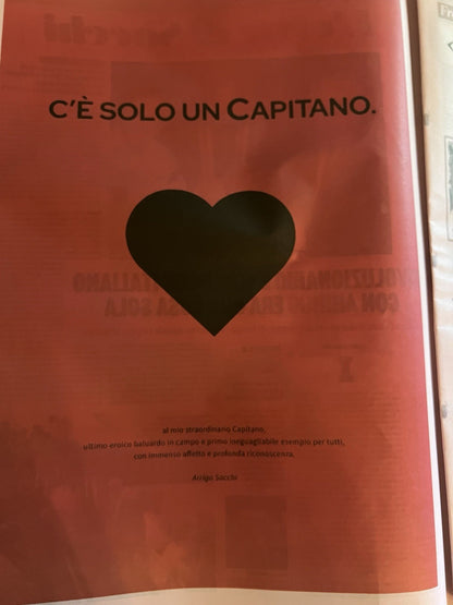Giornali del 1° Agosto 2026 - In Ricordo di Franco Baresi : Il Capitano per sempre