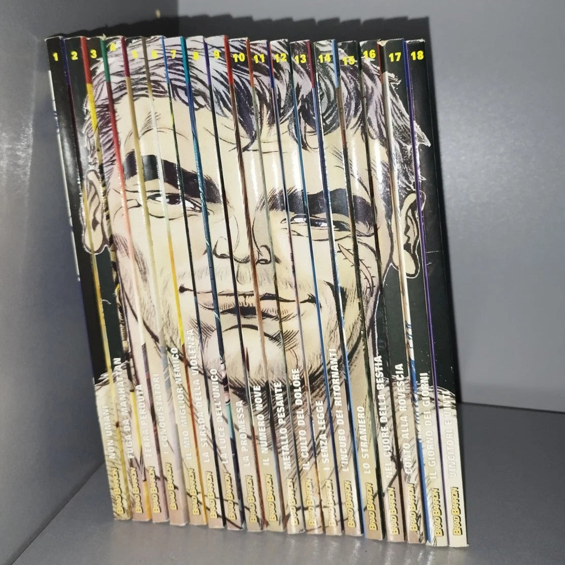 Collezion eCompleta Brad Barron da 1 a 18 - Sergio Bonelli editore