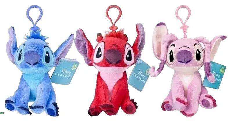 Porte-clés en peluche Stitch Disney à collectionner