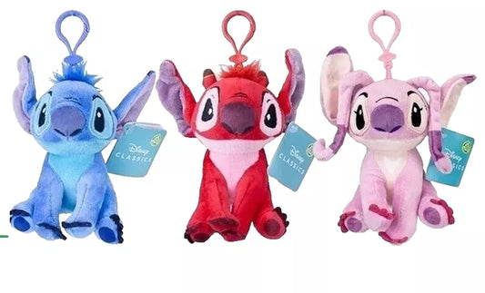 Disney STITCH Plush Keychain Collectible