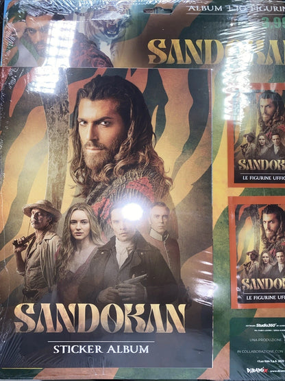 SANDOKAN - Album et/ou coffret d'autocollants Can Yaman 2025