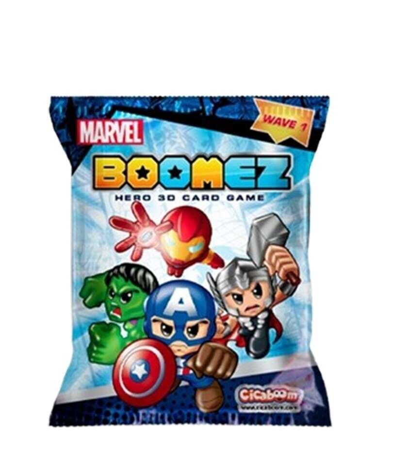 Busta a Sorpresa di BOOMEZ Marvel Wave 1 - Bustina Hero 3D Card Game