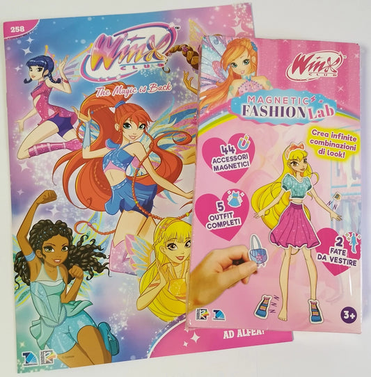 Magazine 256 Winx Club Magazine avec des gadgets LE JOURNAL MAGIQUE
