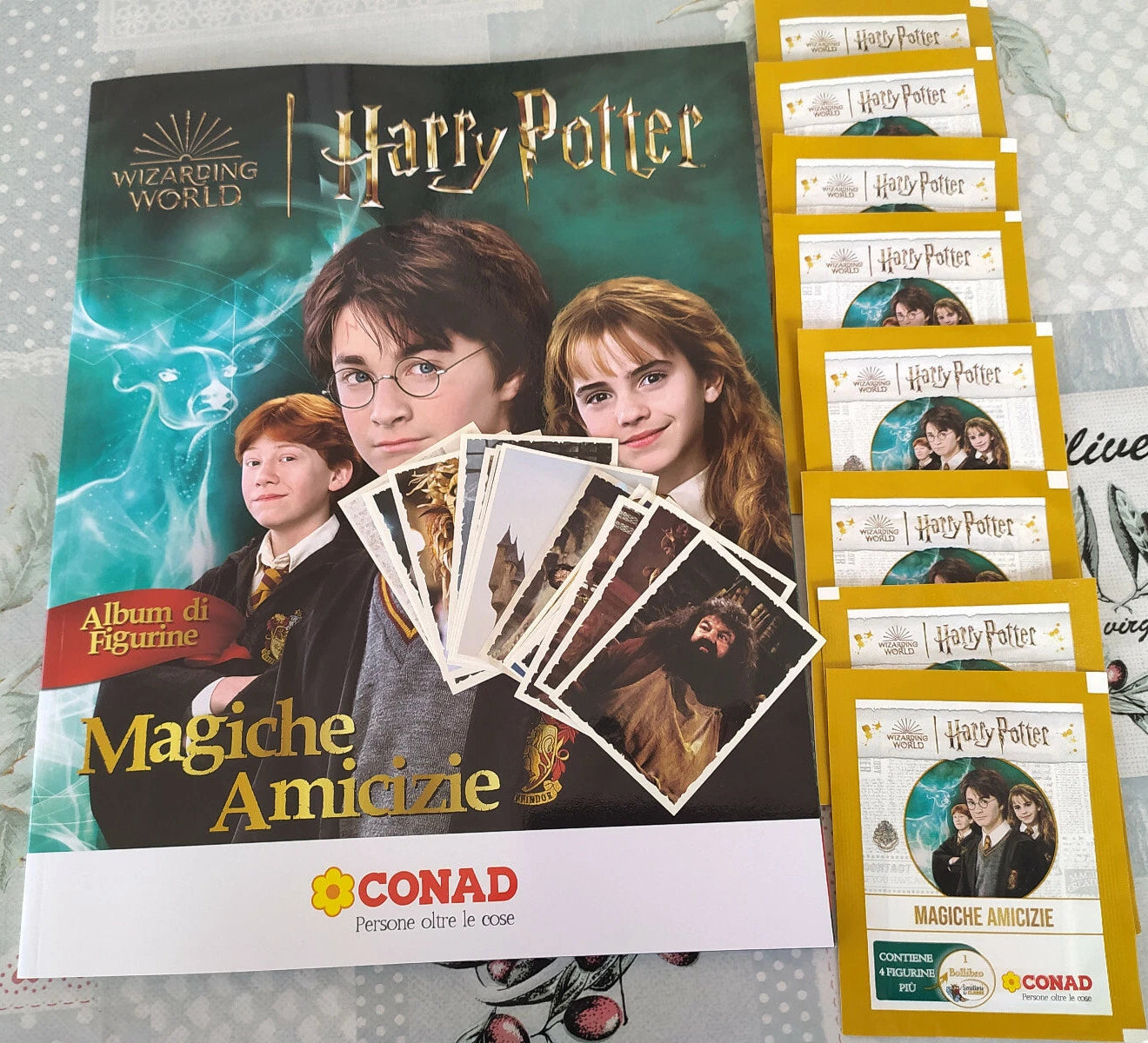Album e/o bustine di figurine Harry Potter - Magiche Amicizie Conad 2022