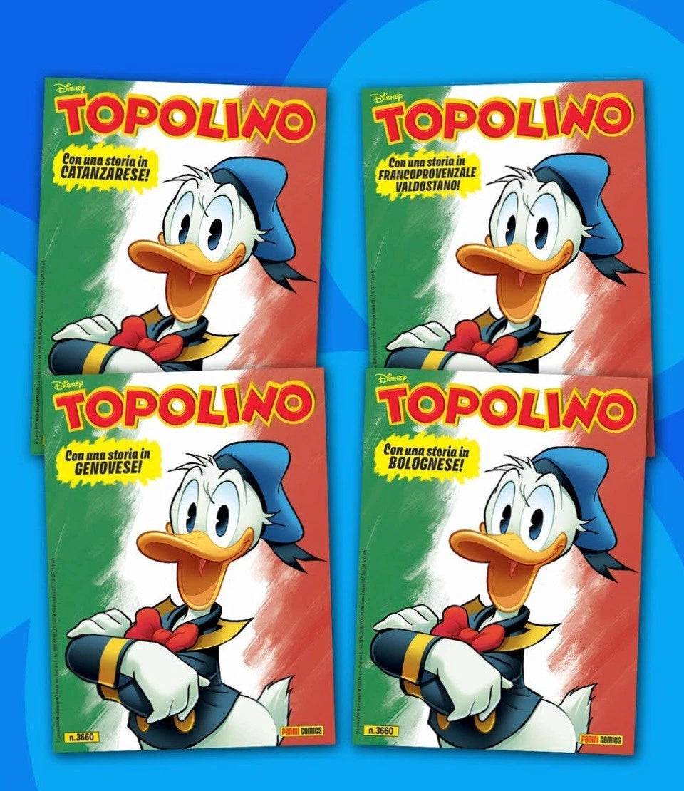 MICKEY MOUSE comic booklet no. 3660 - January 17th National Dialect Day!
