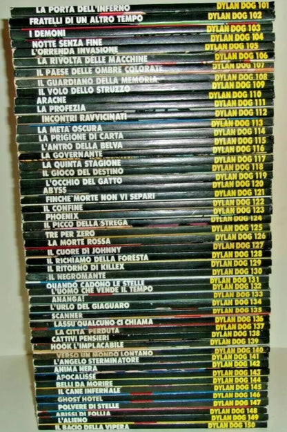 Comics von 101 bis 200 von DYLAN DOG Originallos erste 1. Auflage Vervollständigen Sie Ihre Sammlung