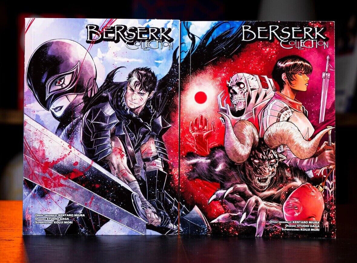 Set 2 Fumetti BERSERK n. 42 Doppia Cover VARIANT di Marco Checchetto Manga Sito