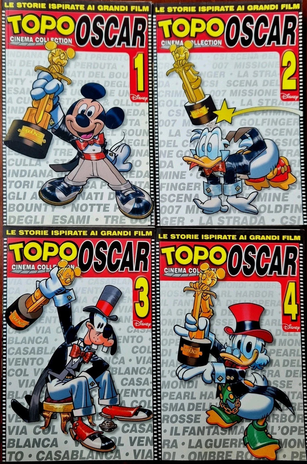 Topo Oscar – Cinema Collection (Collezione Completa 4 Volumi)
