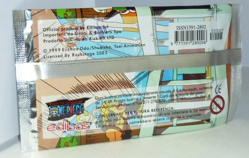 Bustina One Piece Action Cards All'Arrembaggio - in Italiano Edibas