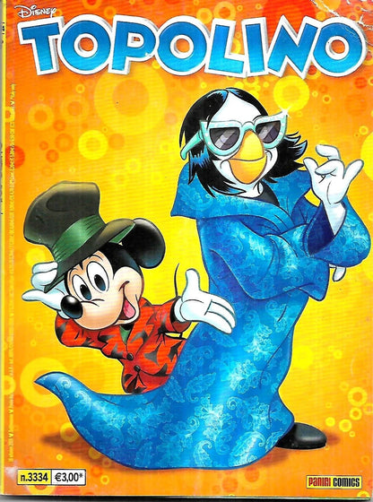 TOPOLINO libretto n. 3334 (Copertina e Storia dedicata a renato Zero)