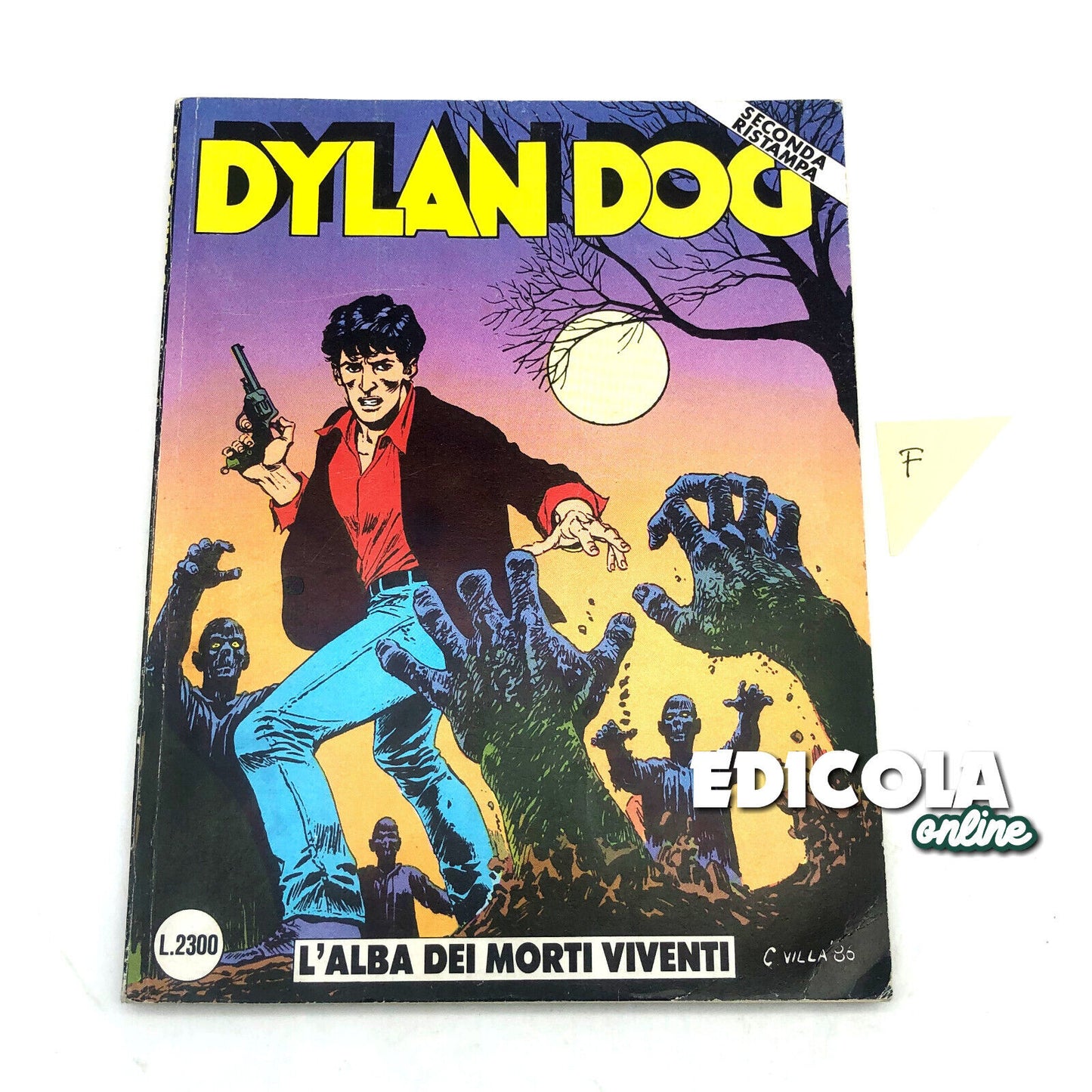 Lot de bandes dessinées DYLAN DOG Deuxième série de réimpression Séquence incomplète Bonelli