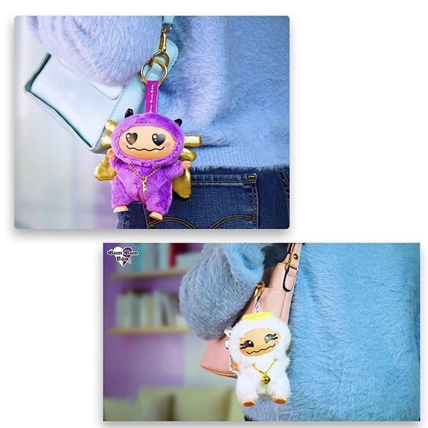 Peluche BUM BUM BOO Angel o Devil per borsetta zaino chiavi