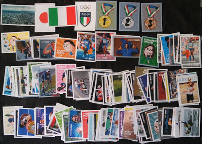 Album Completo Figurine Esselunga Super Champs Tokyo 2020 + Rookie Jannik Sinner