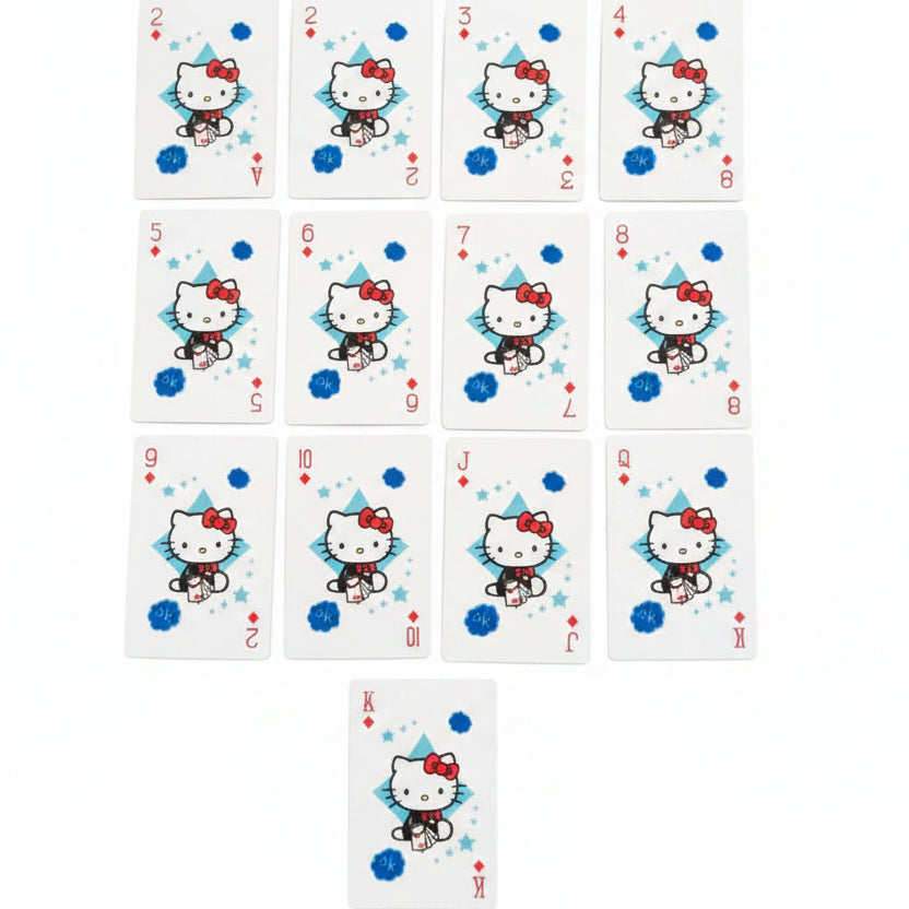 Mazzo di Carte da Gioco Hello Kitty Originale Sigillato (Giochi Preziosi)