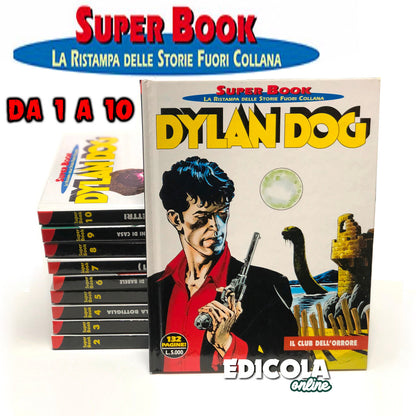 Lot de DYLAN DOG SUPER BOOK Hors Série Hardback Comics Séquence complète
