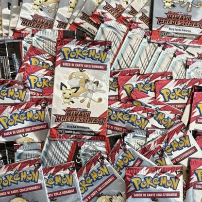 Bustine Pokémon ITA Sigillate - Busta di Prova - 3 Carte da Gioco Aggiuntive - Scegli la tua Espansione in Italiano